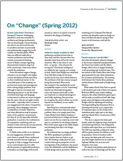 Publication Spring 2012